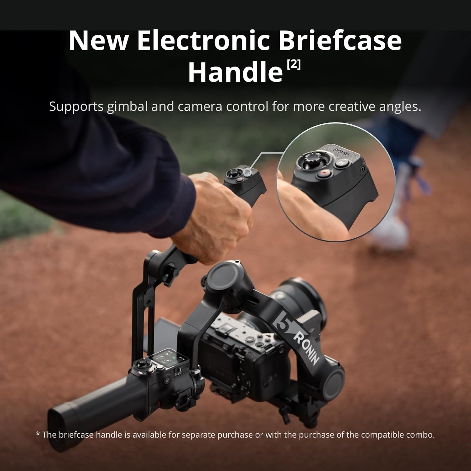 DJI RS 5 Camera Gimbal Stabilizer – Canon / Sony / Nikon / Fujifilm